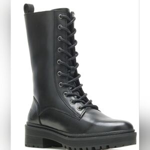 BNIB Harley-Davidson Valene 9" Leather Motorcycle Boots Size 9 Black Biker Moto